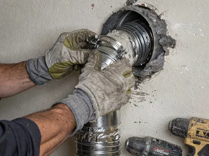 Dryer Vent Hose Installation in Lennox