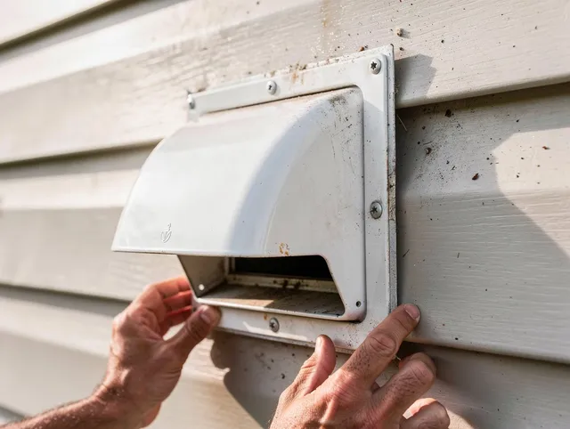 Lennox Dryer Vent Cleaning technician delivering thorough residential dryer vent cleaning service in Lennox